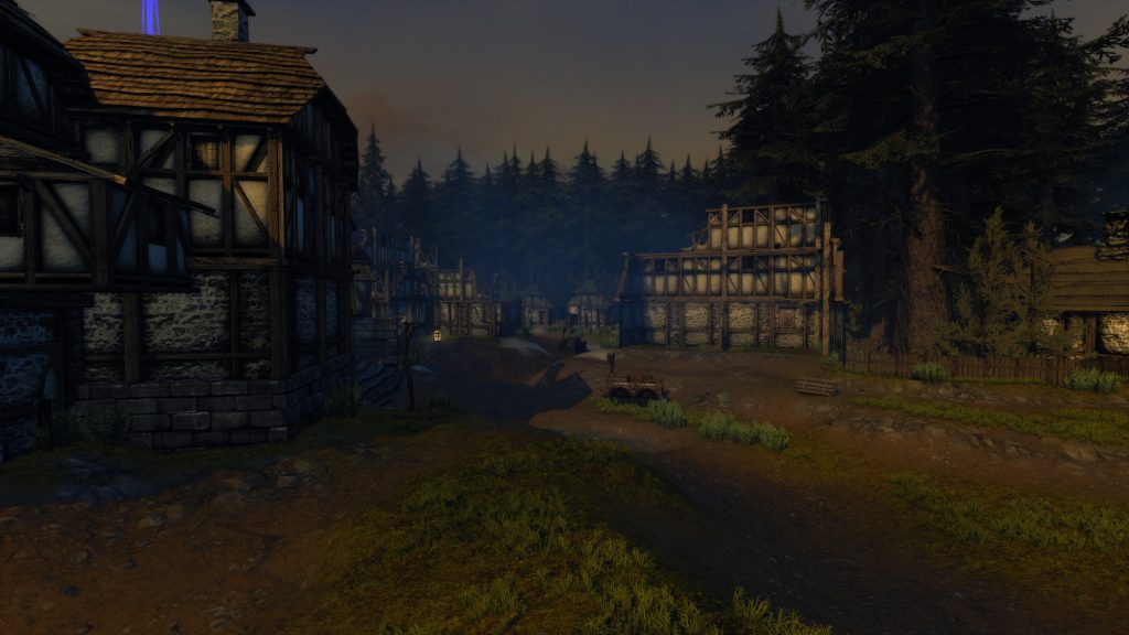 A screenshot of Lonely Wood taken with HDR2 setting enabled